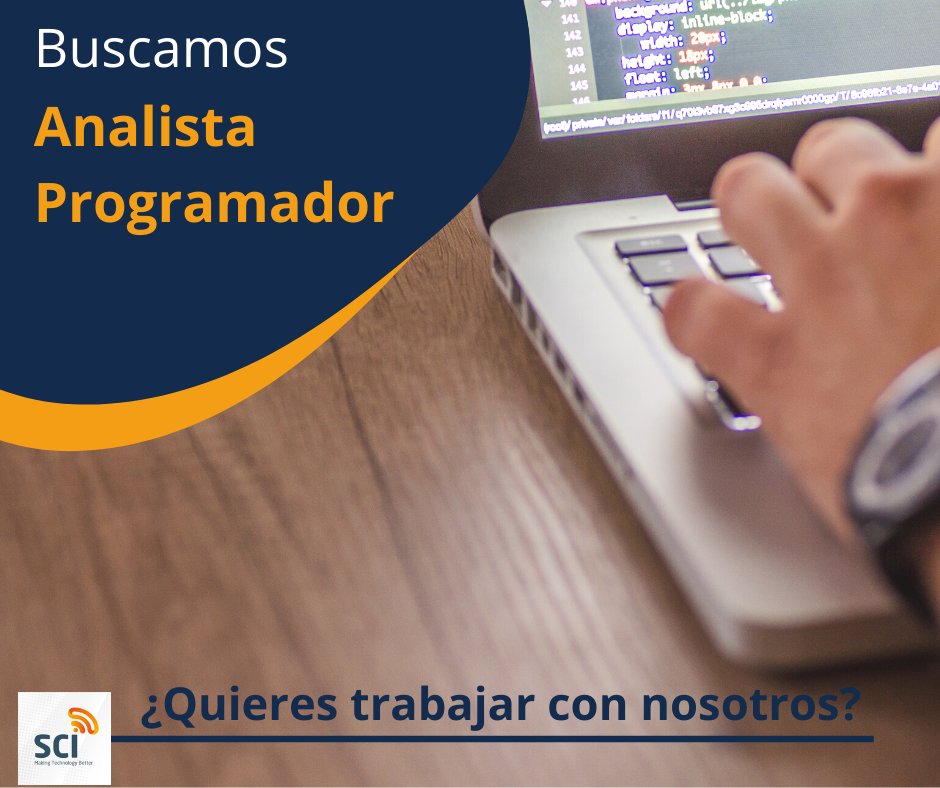 sci_ciber's tweet image. #TRABAJOSERVICLIENTS: Seguimos buscando a un/a #analistaprogramador en #java o #.net para #Barcelona
Inscríbete ya! 👉 ow.ly/MNFC50GUFLh
#ofertatrabajo #ofertalaboral #empleoit #trabajosihay #oportunidadlaboral #oportunidaddetrabajo #analista #programador