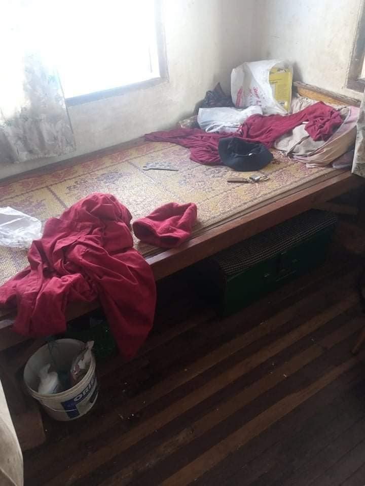 spring21MM's tweet photo. Military Terrorists Forcibly Raided SinTaung Monastery in Sipyintharyar ward,#Mogok,Mandalay Region at 5am on Nov 26 &amp; Unlawfully Abducted at least 3 youths who are working chores at the monastery for no apparent reason.The detainees' whereabouts are still unknown yet.
#Nov26Coup https://t.co/qeyYNYcFpN