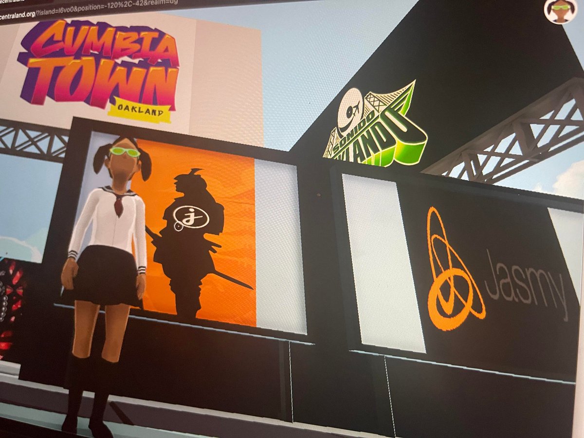 JTrades⚔️ (@_jtrades_) on Twitter photo Just seen that someone has created a billboard in <a href="/decentraland/">Decentraland</a> $MANA to promote $JASMY
Very cool idea..
Also a great eye opener to how companies can/will be able to use the Metaverse for advertising
$GALA $SAND Just seen that someone has created a billboard in <a href="/decentraland/">Decentraland</a> $MANA to promote $JASMY
Very cool idea..
Also a great eye opener to how companies can/will be able to use the Metaverse for advertising
$GALA $SAND