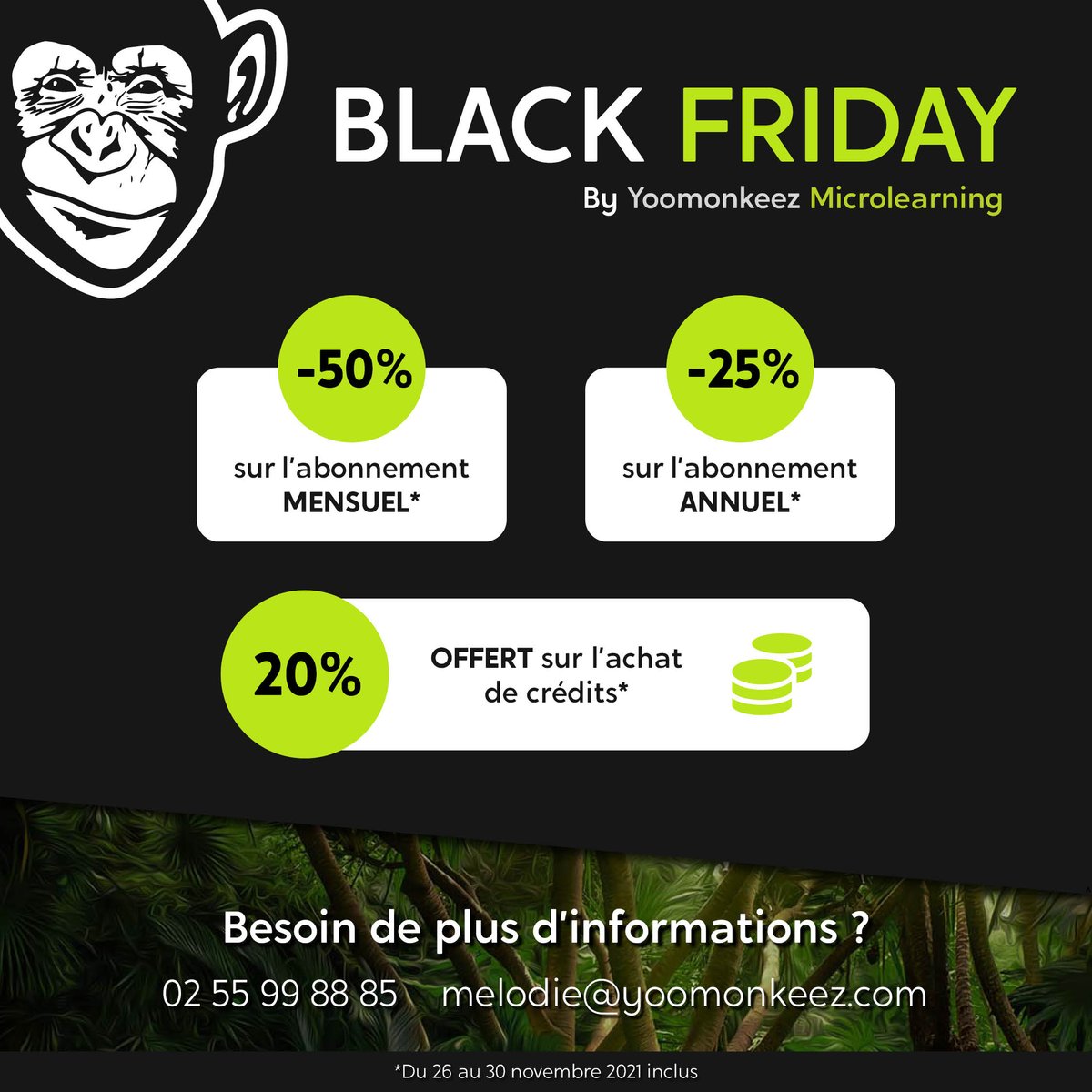 Yoomonkeez microlearning tweet media