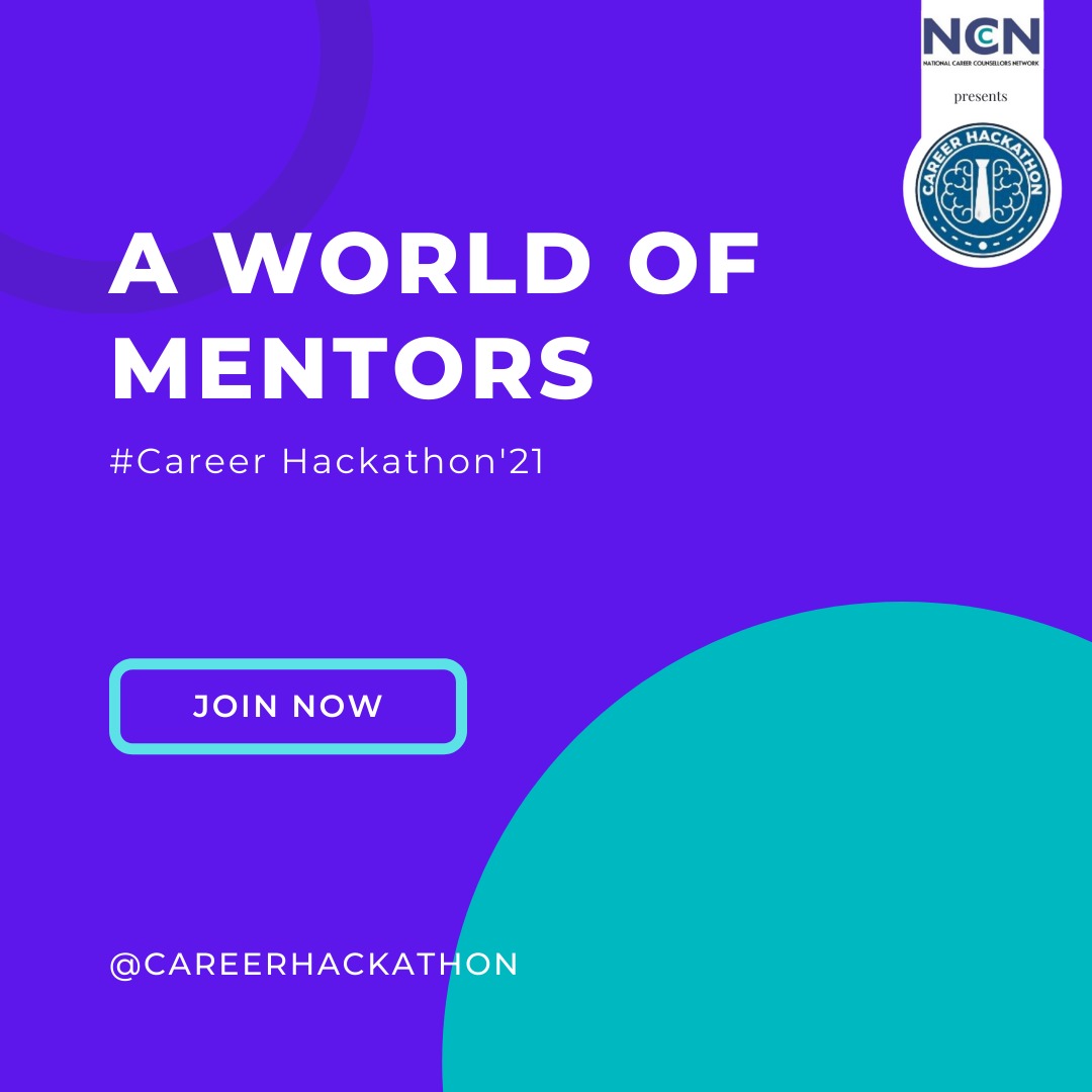 NCCN_CH's tweet photo. #careerhackathon21 will convene individuals representing the mentoring movement, including practitioners, #careercounsellors, philanthropic investors, #youthleaders, #educators, #academicians and Mentor Affiliates.
Join the world of #mentors
https://t.co/zTtuvFRfUQ
#nccn https://t.co/jA6nUR6zho