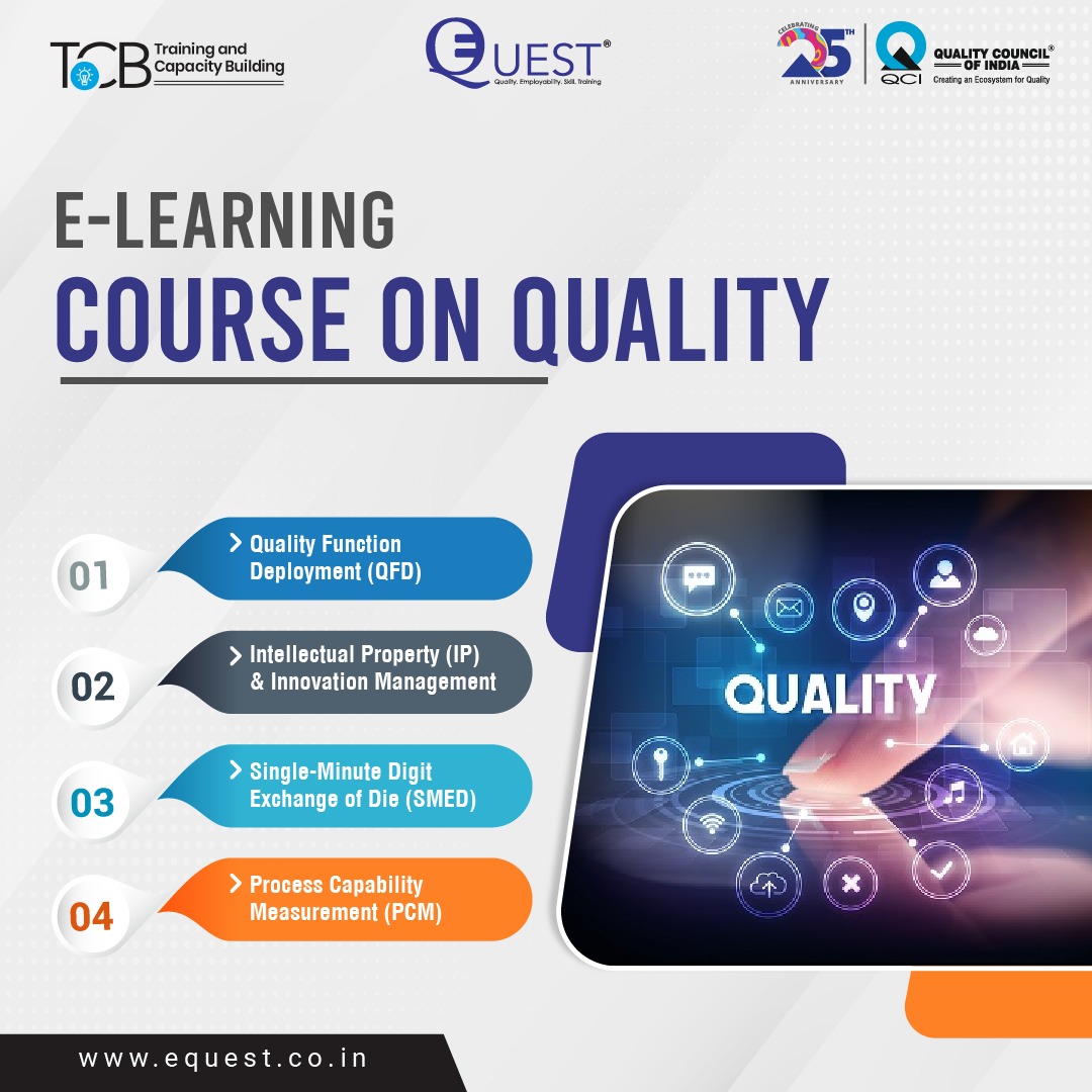 QualityCouncil's tweet photo. In the words of Henry Ford, “Quality means doing it right when no one is looking”. You may also ‘do it right’ by availing a variety of #eLearning #courses offered by #eQuest, TCB on #quality.

For more information, please visit: https://t.co/OIWabI3qQt
#webinars #qualitymatters https://t.co/mQT5OQVw7a