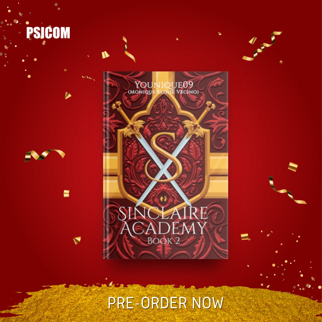 Officialpsicom's tweet photo. NEW BOOK ALERT

Sinclaire Academy Book 2
320 pages, SRP 225
------
Pre-order yours now at:
Shopee: https://t.co/7C7uTWp44m https://t.co/uAWBeRuwvP
