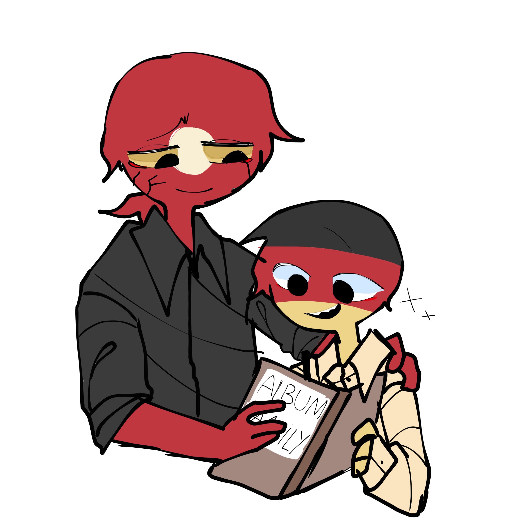 Seiga on X: #CountryHumans #countryhumansnazi #countryhuman  #countryhumansussr #thirdreichxUSSR #CountryHumansthirdreich too many  thirdreiches  / X