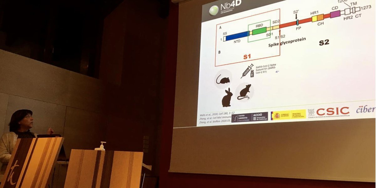 Nanbiosis's tweet photo. The revolution of #PointofCare in #InfectiousDeseases is on!
Researchers of the #PoC4COV Projec shared their findings in a meeting last week, with #nanbiosisexpertise of 3 @Nanbiosis units #ICTSNews:
@NuriaPascualD espoke about #Antibodies production
👉https://t.co/gy14CoApIL👈 https://t.co/iXbP7Bbhci