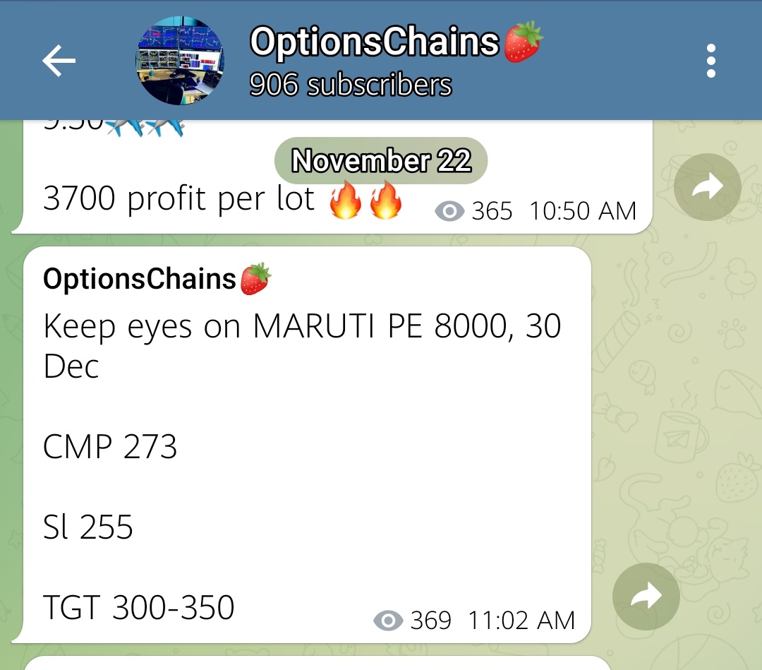 EquityFraise's tweet photo. 775🚀🚀

50,000 profit per lot 🍓🍓
 Risk : reward is only
💪💪💪1:25
@Equity_Diva @ITM_Analyst
@OptionsChains @Ashima_FnO
@IndexFnO @Sandeep07Verma
@FraiseFinserv_ @jagmohankundu3 https://t.co/R111opgd8R
