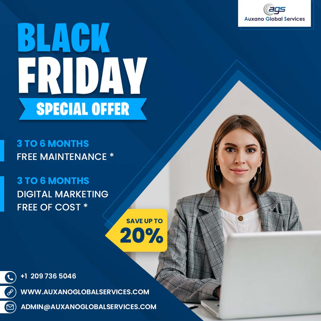Are you awaiting the best deals this Black Friday? 

Then we brought you the best deal, grab 3-6 months of free #digitalmarketing not only this you will also get free #maintenanceservices for 3-6 months. 

Are you ready to thrive? Contact us now to grab this offer.

#blackfriday