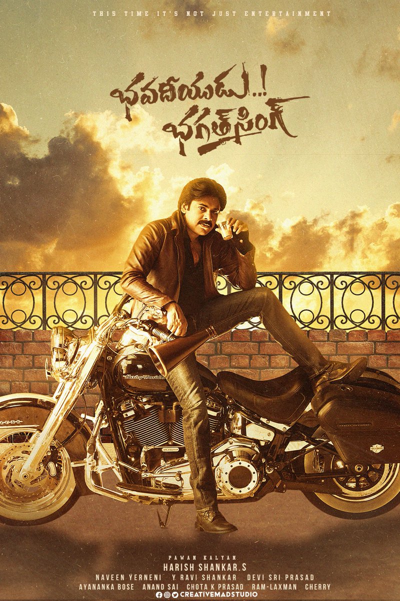 AlwaysAkhilK's tweet photo. Here is Poster Design
#BhavadeeyuduBhagatSingh
#PawanKalyan π₯β‘β‘
Design @CreativeMadStd
@harish2you @PawanKalyan @trendsPSPKs
#Creativemadstudio https://t.co/mV8OBdJNo8