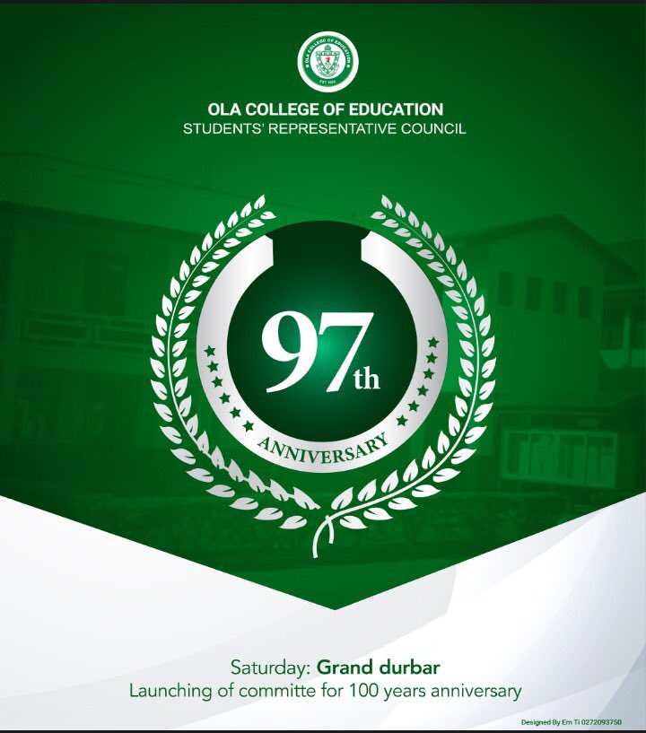 Tomorrow is the big day. Join us let’s celebrate #OLA @ 97. #97thanniversary #AlwaysFaithful
