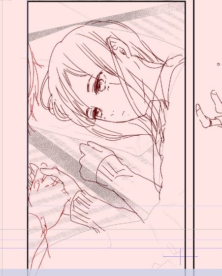 6話目作画頑張っとります〜。リプライ以前より頂いてる方ありがとうございます。すみません、また終わったらお返事しますね 