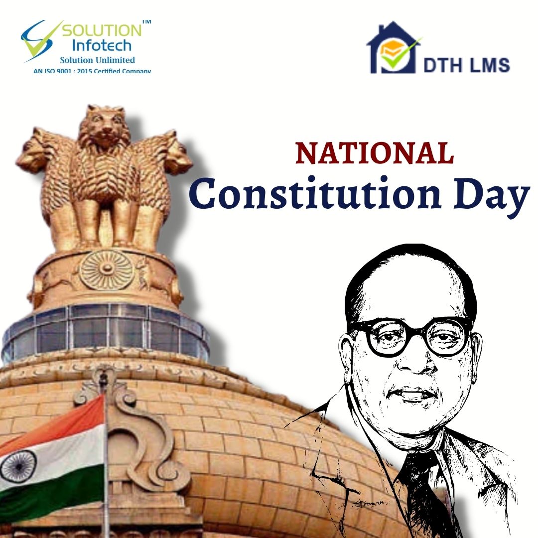 LmsDth's tweet photo. The Indian Constitution Day is the most significant day for every Indian because this day changed the course of our country. Happy Indian Constitution Day.
#SolutionInfotech #seo #HappyConstitutionDay #ConstitutionDay2021 #digitalmarketing #attendance #lecturerecording https://t.co/qfHewU8Qco