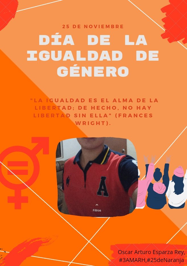 OSCARESPARZAR9's tweet photo. 25 de Noviembre. Día de la igualdad de género.
"Cualquiera que sea la libertad por qué la que luchamos, debe ser una libertad basada en la igualdad". (Judith Butler)
🧡
#3AMARH #25deNaranja https://t.co/ZHtQm4I3YQ
