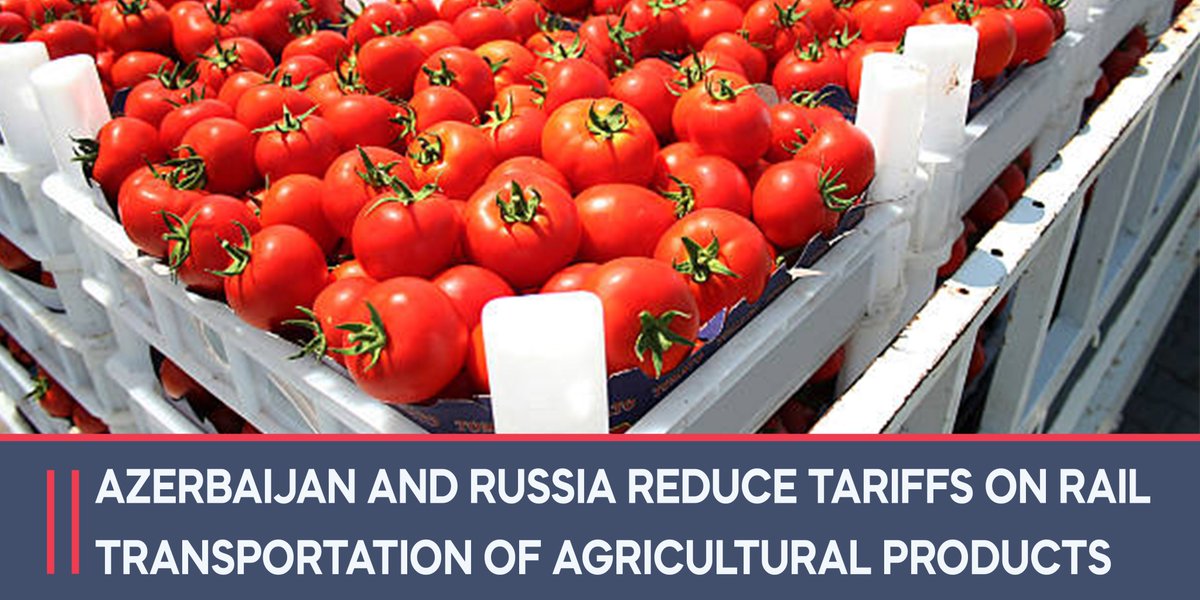 ADYFreight's tweet photo. ADY and RJD started a new project to provide for the quality and timely delivery of perishable agricultural products produced in Azerbaijan to the main market, Russian consumers. #ady #demiryollari #railway #freight #cargo #transit #export #import #adyexpress #rjdlogistics https://t.co/4DQAhUDtND
