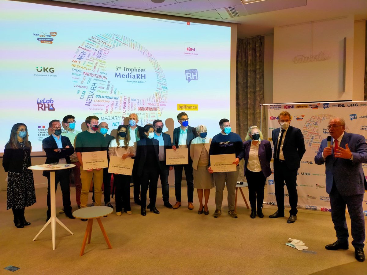 patricebegay's tweet photo. Pour faire vivre le goût d'entreprendre, il faut célébrer la prise de risque. Réussir c'est d'abord oser se lancer. L'innovation RH à la une des trophées #MediaRH pour récompenser les talents qui font avancer le monde RH. Bravo à tous les finalistes de cette 5ème édition. https://t.co/53Dk1gO3hh