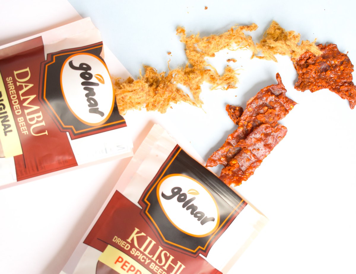 GolnarFoods's tweet photo. When you have Golnar Dambu and Kilishi, it is sure going to be a double celebration. 

Go to- https://t.co/UXMMWfYY0N and place your order.

Still available in select stores near you.

#GolnarFoods #Snacks #MadeInNigeria #Kilishi #Dambu https://t.co/U1kVUNFqcB