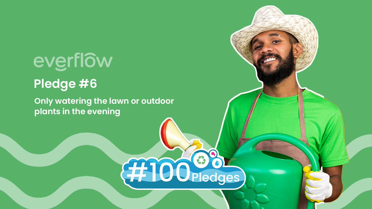 Everflow_Util's tweet photo. Our water-saving pledges are easy to make ๐งdownload our #100Pledges toolkit to encourage your team to #savewater at https://t.co/tpR0fFwfKi https://t.co/SIYGCErlty