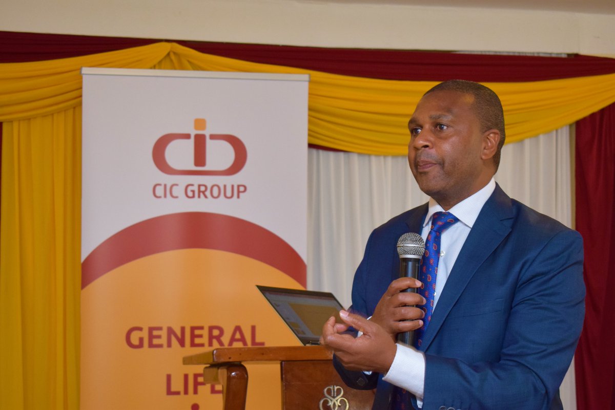 CICGroupPLC's tweet photo. Mr.Fred Ruoro, Managing Director CIC General Insurance sharing with our champions the latest updates in the motor insurance industry and getting feedback in order to tighten up the partnership we have. https://t.co/qAq9tzUht5