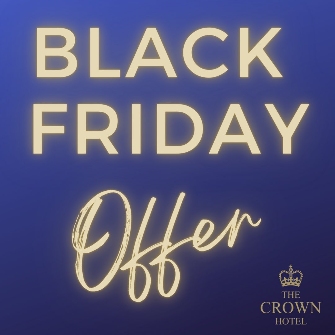 ⚫️ BLACK FRIDAY IS HERE! ⚫️ Check out our online-only deal, with savings of up to 40% OFF on selected dates between now and November 2022. It's bookable until Monday night!   bit.ly/3la9Kbh #BlackFriday