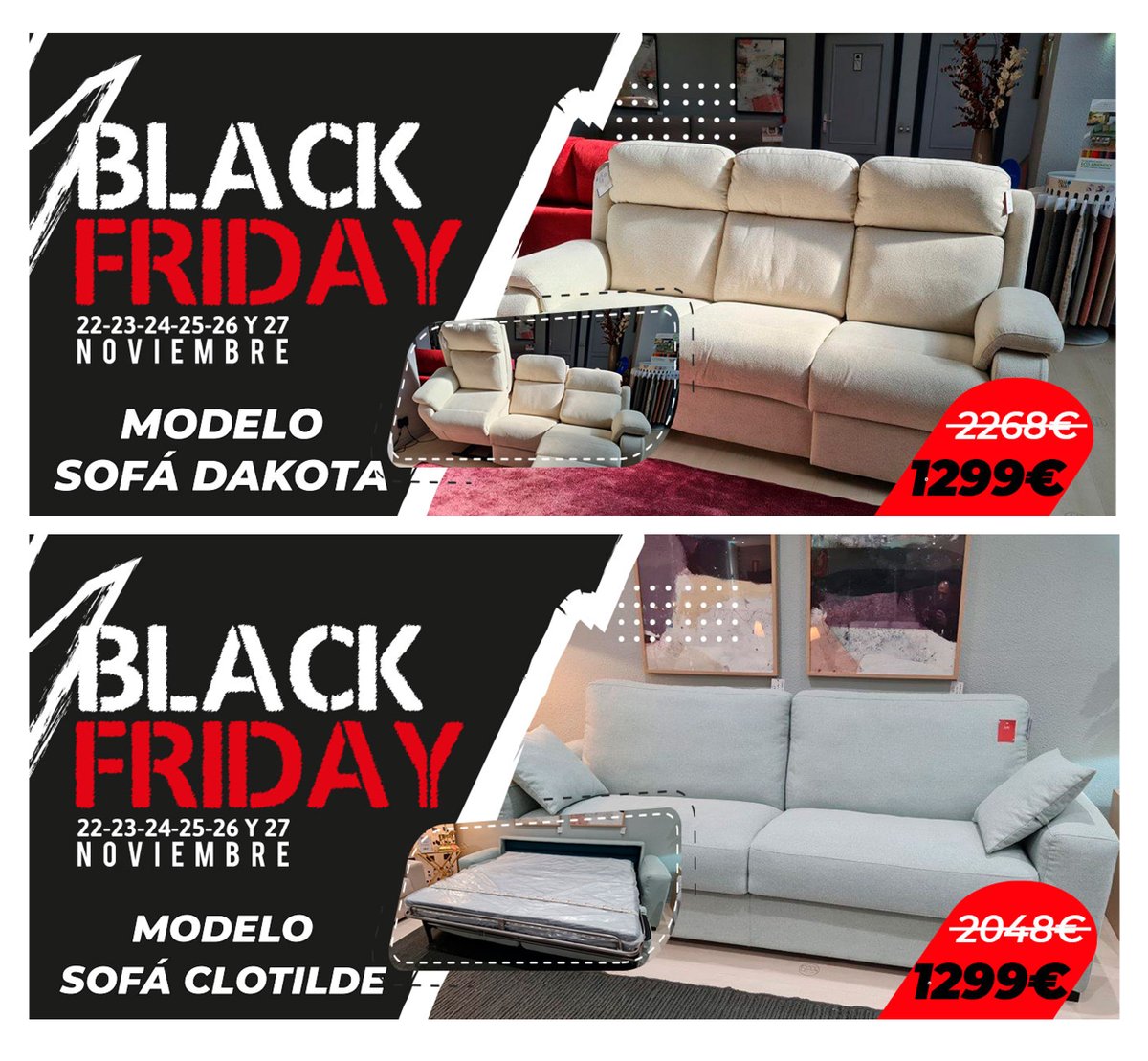 LBS_SOFAS's tweet photo. 🟢 Ú L T I M O S  M O D E L O S 🟢
#madridmola #rebajas #blackfriday #decoración #Descuentos #tendencia #lbssofas #madrid #sillon #sofá https://t.co/RjqJ4aRPcQ