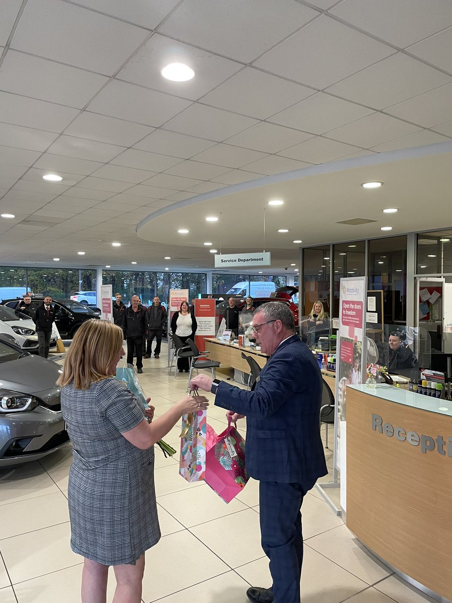 VertuHondaDon's tweet photo. A sad day at Doncaster as it’s time to say goodbye to Karan our senior Administrator.
After Ten years with us she has decided to have a change and taken a role outside of the industry. 
So we had a collection and wished her well in her new career. @vertumotorsCEO @Vertuhonda https://t.co/IQYdvkP650
