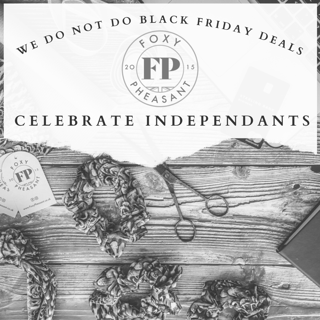 foxypheasant's tweet photo. We don't do Black Friday Sales, in fact we never do any sales. 
We are an independent made in Wales business.
We base our business on great products, made locally with a business ethos that stimulates the rural economy. 
#getwhatyoupayfor https://t.co/PdETM9xtlt