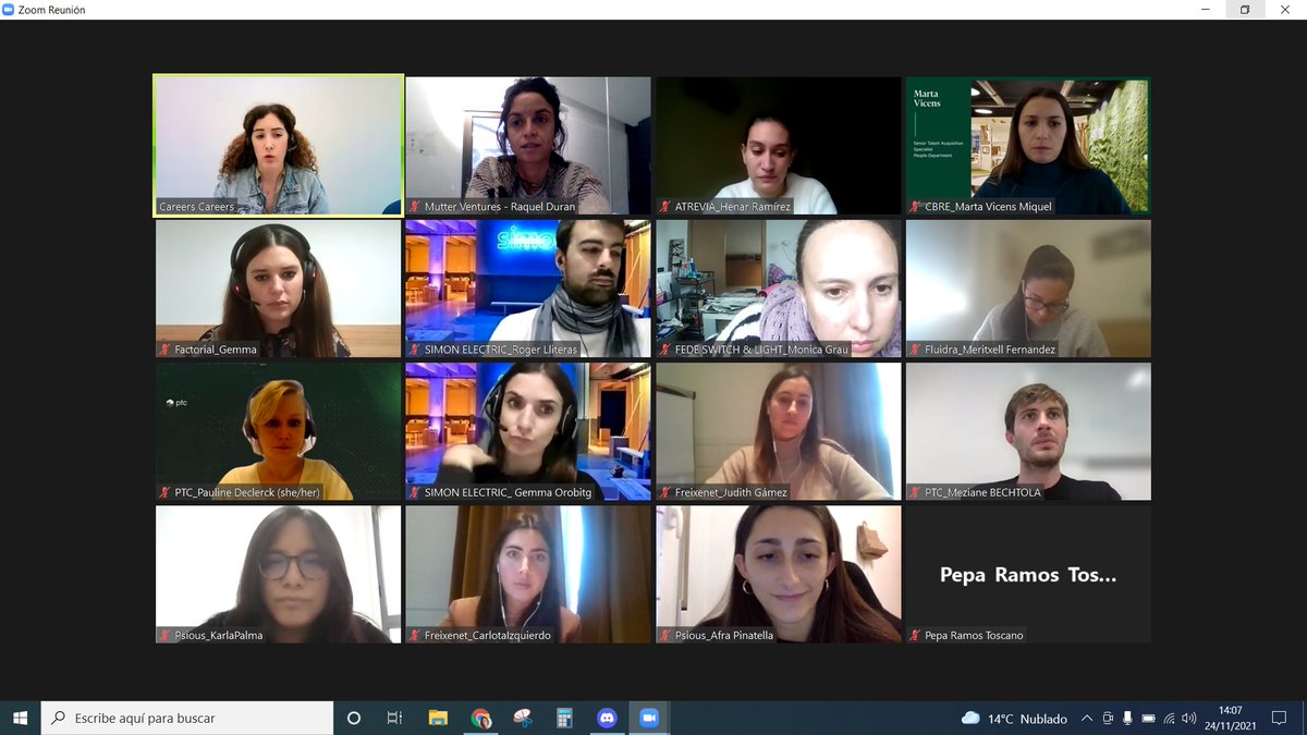 MutterVentures's tweet photo. Ayer, el equipo de People de @MutterVentures participó en la sesión de Speed Networking de la @bsm_upf e hizo un one-to-one con sus estudiantes.
¡Estuvimos encantados de conocer a perfiles con tanto talento!
#upf #BSM #schoolofmanagement #speednetworking #mutterventures https://t.co/YRkTmNrn9y