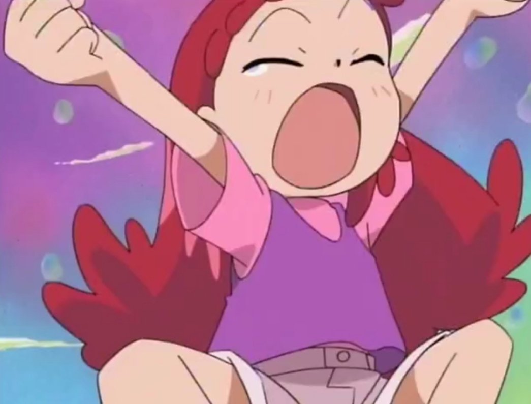 Doremi with her hair down, image size:1045x795