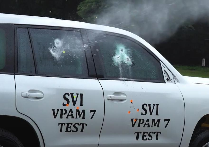 _ArriveAlive's tweet photo. SVI Project Bullet-Resistant Toyota Land Cruiser 300: Ballistic Testing  https://t.co/nv1B7Gauv7 

#ArriveAlive #BulletResistant #ToyotaLandCruiser #BallisticTesting @SVI_Engineering https://t.co/E0lrQMKq0V