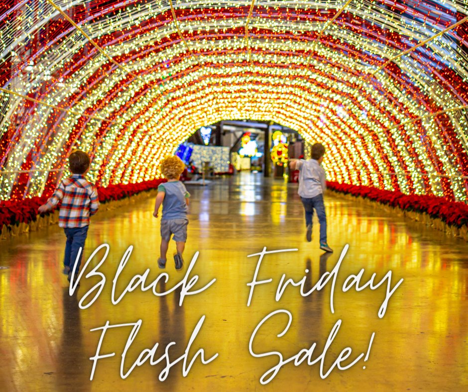 ElitchGardens's tweet photo. FLASH SALE ALERT! 🚨 Today only gets tickets for $24.99 each* again. Save an extra $5! 
Hurry, offer ends TONIGHT (11/26) at 11:59pm MST. Buy now at https://t.co/d7VT7sTz3B 
*Sale excludes admission tickets for Saturdays. https://t.co/HfVyGRfV1l