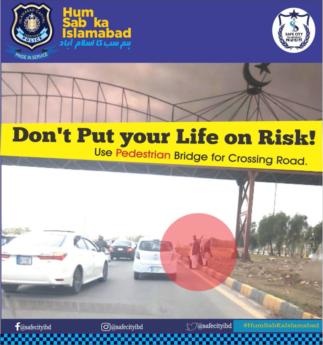 Safe City Islamabad Police tweet media