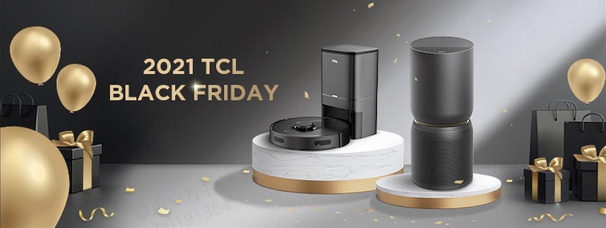 TCLSmartGlobal's tweet photo. #TCLBlackFridayDeals 
🛒Up to 33% off! 5 Days only! 🎉
Shop the TCL breeva air purifier series and Sweeva vacuum robots on Amazon US (starting 11/26)! 
Check out the deals👉https://t.co/bBFGn4zD3E
#blackfriday #ExploreSmartTCL https://t.co/i9nz39T25p