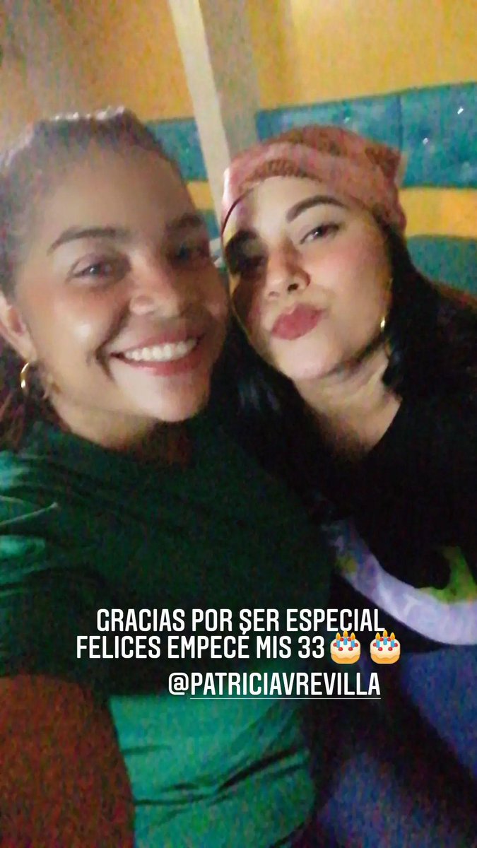 Claudia70956305's tweet photo. Gracias mi bebe te adoro @Patriciavrevil1 bendito 26 de noviembre
#mis33 https://t.co/7kzswR6Jhe