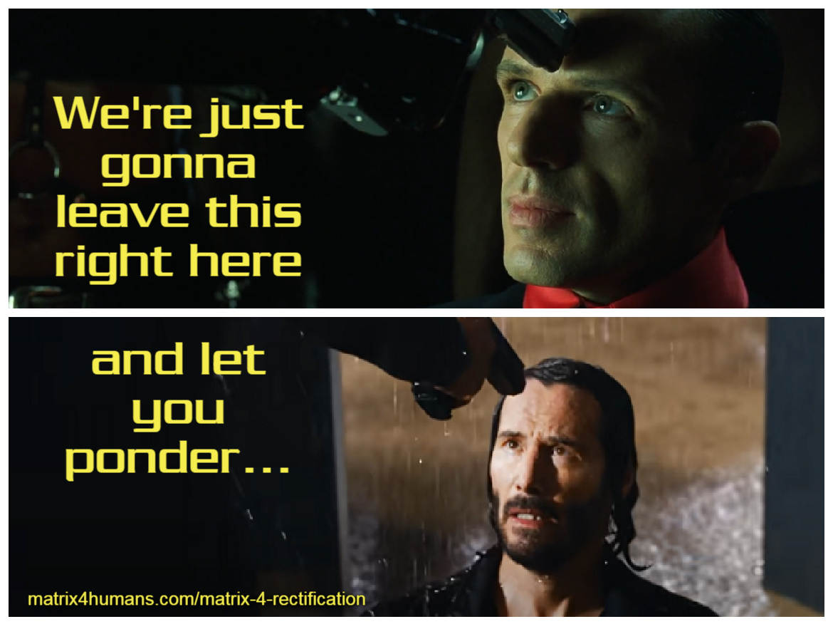 Matrix4Humans's tweet photo. Funny how we haven't seen old Merv in any trailers or posters. He's due to return to the Source anyhow. https://t.co/yJsfUJuR33. #Matrix4Humans #TheMatrixResurrections #ReturnToTheSource #TheMatrix #TheMatrixMovie #TheMatrix4 #Matrix https://t.co/WPaVXEuP9Z