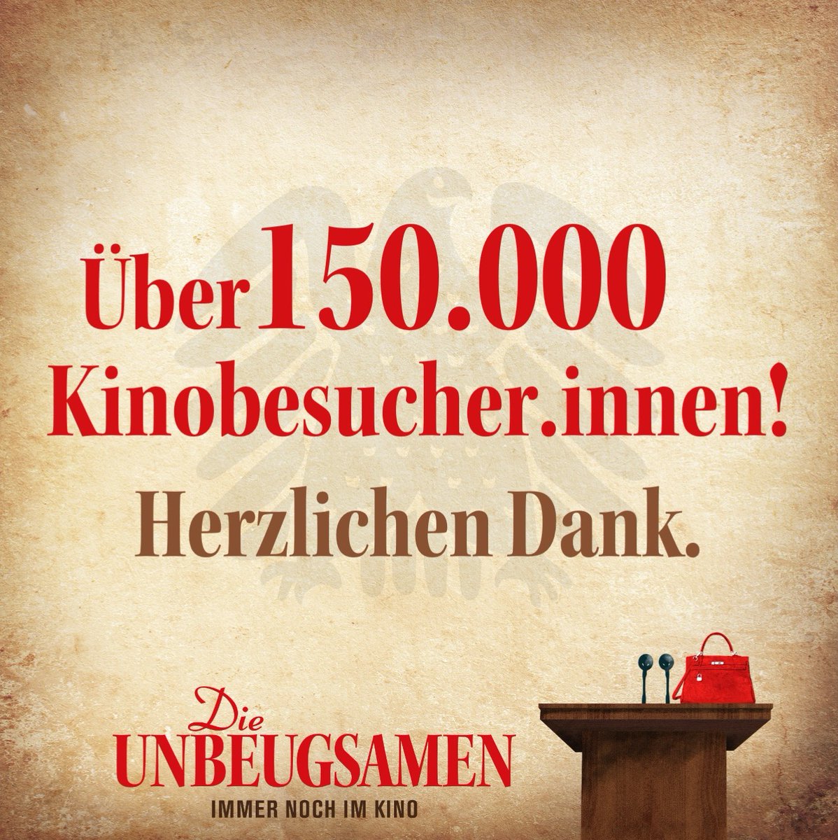 DIE UNBEUGSAMEN - als DVD, Blu-ray & VOD. (@unbeugsamenfilm) on Twitter photo Beharrlich wie seine Protagonistinnen.
Und weiterhin hier im Kino: kino-zeit.de/aktuelles-kino…
Politik ist eine viel zu ernste Sache, um sie allein den Männern zu überlassen.
#dieunbeugsamen
#kino
#gleichberechtigung
#feminismus
#Sexismus
<a href="/broadviewtv/">BROADVIEW Pictures</a> Beharrlich wie seine Protagonistinnen.
Und weiterhin hier im Kino: kino-zeit.de/aktuelles-kino…
Politik ist eine viel zu ernste Sache, um sie allein den Männern zu überlassen.
#dieunbeugsamen
#kino
#gleichberechtigung
#feminismus
#Sexismus
<a href="/broadviewtv/">BROADVIEW Pictures</a>