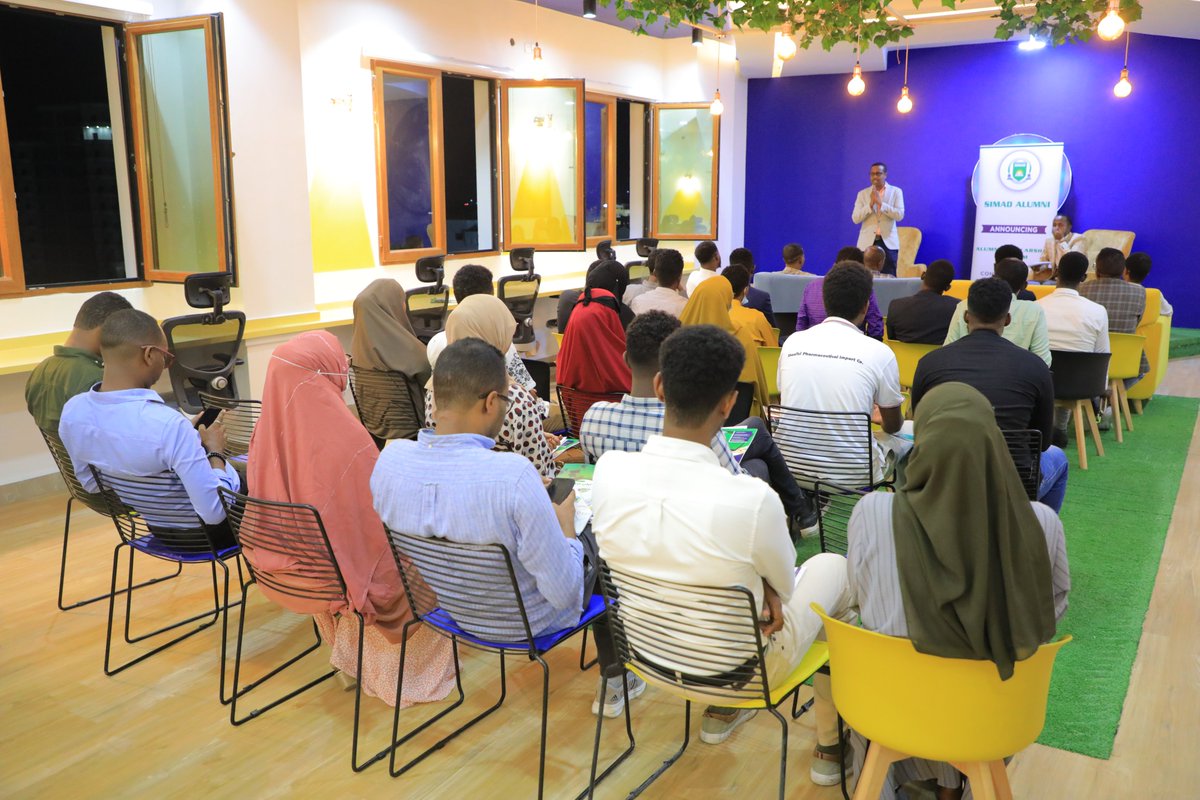 SIMADUniversity's tweet photo. We're pleased to announce Alumni Scholarship Program. Funded by donations from our alumni, the program aims to provide financial support to students who are interested in attending or currently attending SIMAD. We thank our alumni for their continuous support to #SIMADFamily. https://t.co/02SJHUdD7o