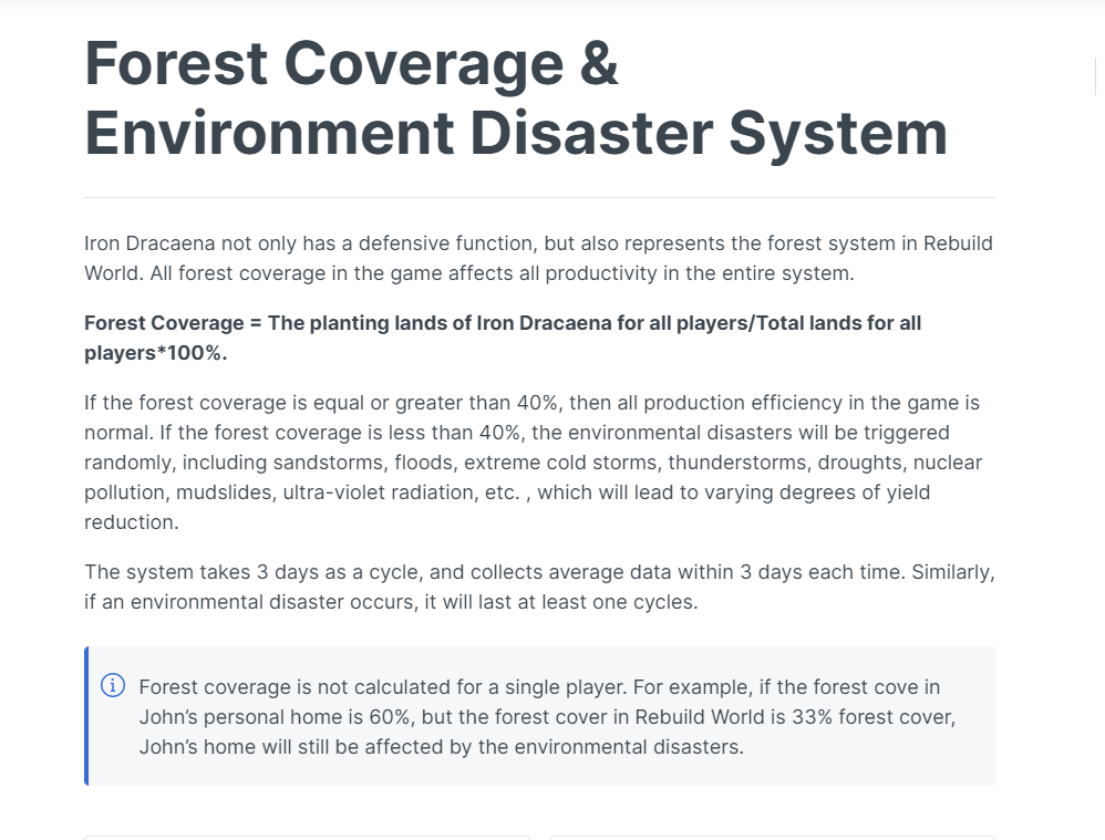 0xAbellWorld's tweet photo. 📣When you play the game -Rebuild World, don’t forget to plant🌲.

Yes, you should plant🌲. 

The forest coverage and environment disaster system will remind you to concern environment protection.

#GameFi #NFT #BSC #BNB #PlayToEarn #Metaverse #Crypto https://t.co/jLG29i8x1k