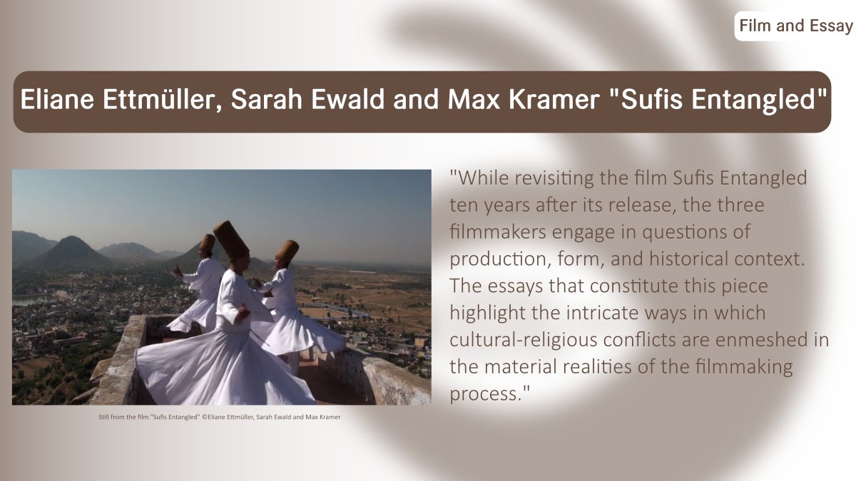 dastavezi's tweet photo. Ten years after the release of Sufis Entangled, filmmakers @SarahEwald6 @makramer860 and Eliane Ettmüller reflect on their creative process in Dastavezi. Check out both film and text: https://t.co/bfWHoXfjmI

#Sufism #India #Kashmir #entanglement #newmaterialities https://t.co/2A1FxyhfX4