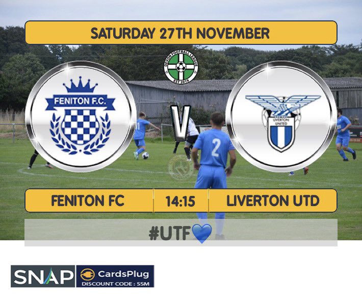 FenitonFC_'s tweet photo. ⚽️ UP NEXT! 👊🏻 The 1s will be looking for a positive response to recent results… 

🔵 Fenny 1sts
🆚 @Livvy_fc
🏟 Acland Park
⏰ 14:15 KO
🏆 @DFLeague2019
🎟 £3/£2/£1
📔 Matchday Programme

#UTF💙 https://t.co/k3Zos2zvnx