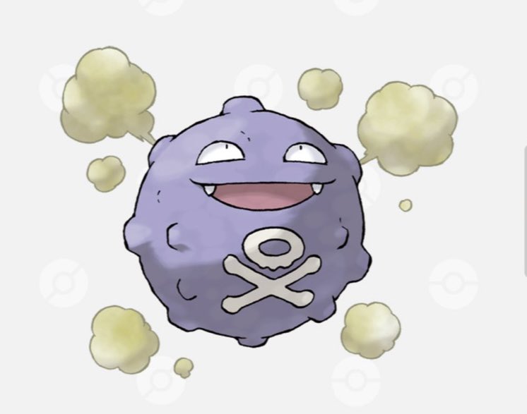 Us トゲトゲしてて紫のバツマークついててゲンガーみたいな顔してるポケモン T Co Q7x2vzu9mp Twitter