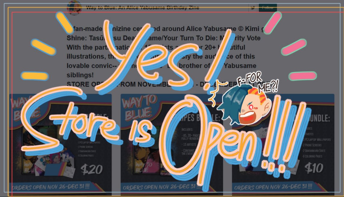 Waytobluezine's tweet photo. 💙💛💗Way to Blue is now... LIVE💙💛💗
The store is available for purchase from Nov 26 - Dec 31st! Details and stores in the 🧵below! https://t.co/6GkVhslCX5
