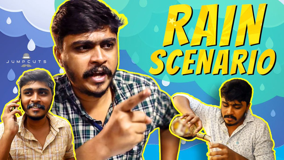 Jumpcutsoffl's tweet image. Rain scenario is Out now ☔️ @iharibaskar @nareshdjc 
Video Link : youtu.be/1DUfPuDFaN4
#jumpcuts #chennairains