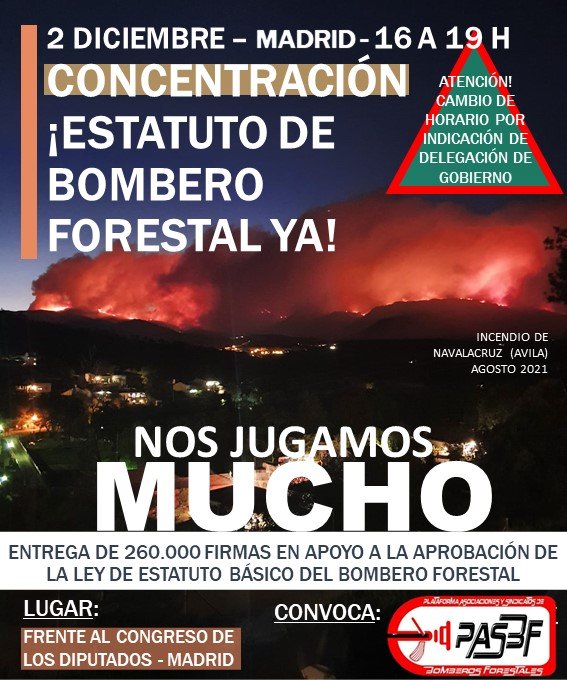 ESTATUTO BBFF YA!
Compañeros y compañeras, el día 2 de diciembre tod@s junt@s a Madrid! Porque la lucha es el único camino y unid@s somos más fuertes!