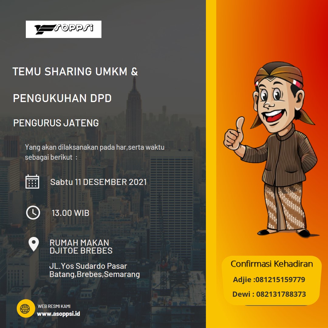 OfficialAsoppsi's tweet photo. Hai kak Jateng 😍

Hadir yuk ada kami lho di Jawa Tengah,
Tepatnya di Kabupaten Brebes.

Catat waktu nya yah 👌
Konfirmasi kehadiran langsung ke nomor yang tercantum atau bisa DM melalui Kak @dhewie_official &amp; kak @senoadjie70 

Se U #PewirausahaPemula https://t.co/DmMxkWr6T5