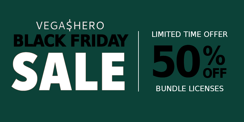 Vegas_Hero's tweet image. 50% discount on VegasHero #Wordpress theme + bundle packages. vegashero.co/black-friday-c…
Limited time only!