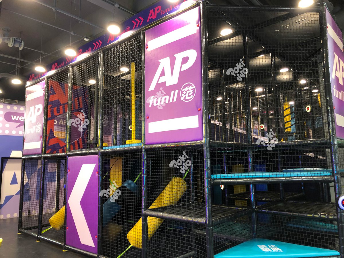 PokiddoPark's tweet photo. Take a quick peek at the new AP Sports Park in Wenzhou Incity Mega right before the grand opening!!
#trampolinepark #APsports #amusementpark #pokiddo #Entertainment https://t.co/KA9DifELt7