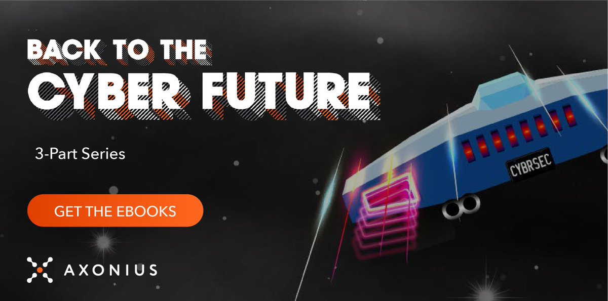 AxoniusInc's tweet photo. Access our 3-part ebook series, Back to the Cyber Future, to learn how the past has driven today’s #DeviceManagement, #CloudAssetManagement, and #IoT device obstacles.
Download the ebook bundle now: https://t.co/1F0sSspGVf https://t.co/3kJtZCRDCh