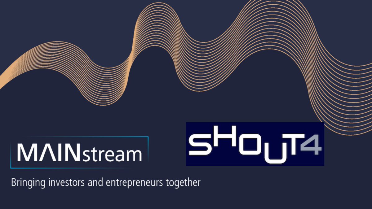 GOOD LUCK to our next MAINstream applicant @Shout4Revshare who'll be pitching to our investor network on 1 December. 

➡️ bit.ly/3DKB2wr 
#UKBAA 
#AngelInvesting 🤞 😇