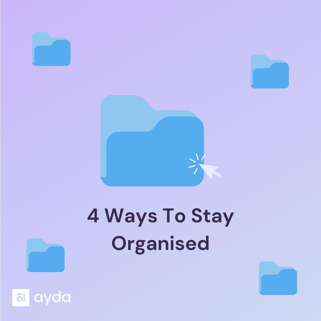 ayda_events's tweet photo. With the holidays and exams coming up, we know how important it is to stay on top of things! 🔔 Follow these four simple tips to stay organised 📑: https://t.co/50HqdazjYS

Follow us for more useful and relatable content ✅: @ayda_events 

#usefultips #aydaevents #stayorganised https://t.co/JjIbBgIMTb