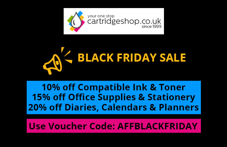 GivingMachineUK's tweet photo. Black Friday offers at the Cartridge Shop.
Raise a 4% donation for your cause when you shop via us!
https://t.co/CV3ZECkqci
#BlackFridayDeals #GiveForFree #Offers #Savings #BlackFriday #Ink #Toner #Stationery #Diaries https://t.co/NuGgS7sO2c