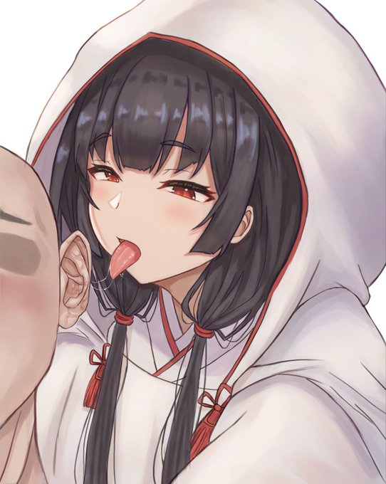 #真白もえ さんの耳舐めはいいぞ～
 #も絵日記 